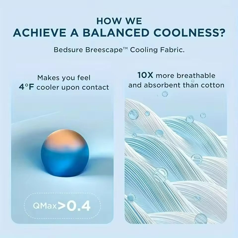 Cooling Summer Comforter  Dual-Sided Temperature Regulating Quilt - Product detail 12