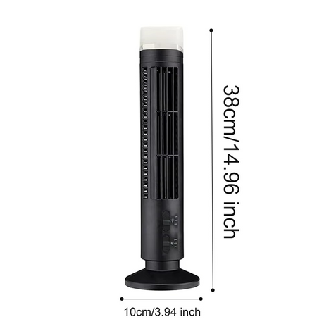 Bladeless Tower Fan  USB Powered Desktop Cooling - Product detail 4