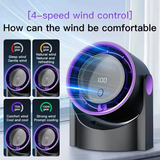 Smart Digital Air Cooler  Portable Climate Control With LED Display - Product detail 7