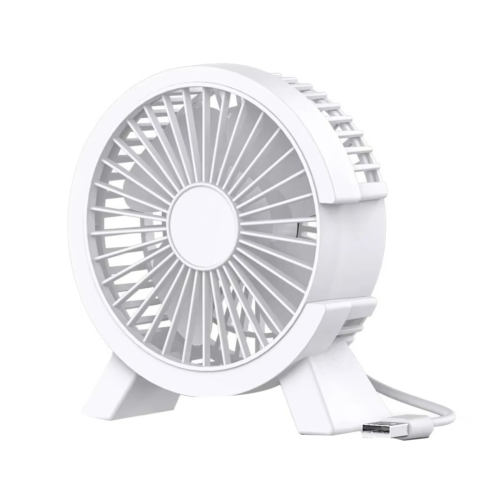 Compact USB Desk Fan  Whisper-Quiet Personal Cooling - Product detail 4