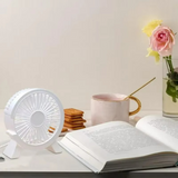 Compact USB Desk Fan  Whisper-Quiet Personal Cooling - Product detail 6