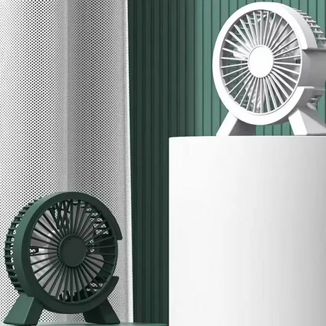 Compact USB Desk Fan  Whisper-Quiet Personal Cooling - Product detail 8