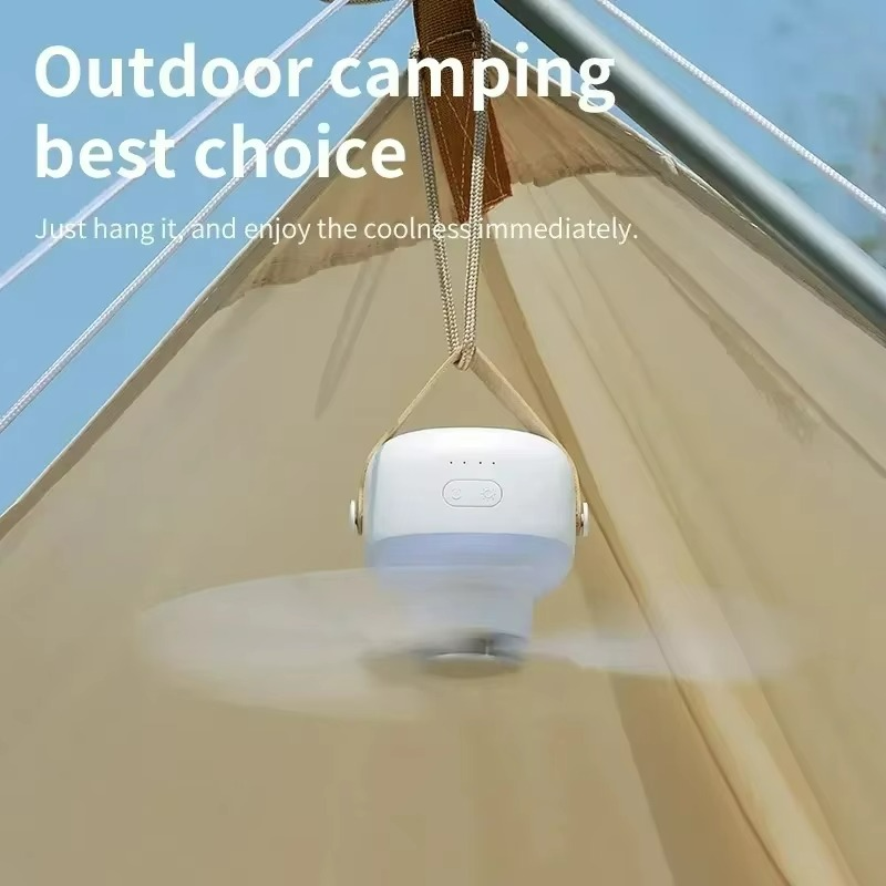 Portable Camping Fan  LED Light  Remote Control - Product detail 6