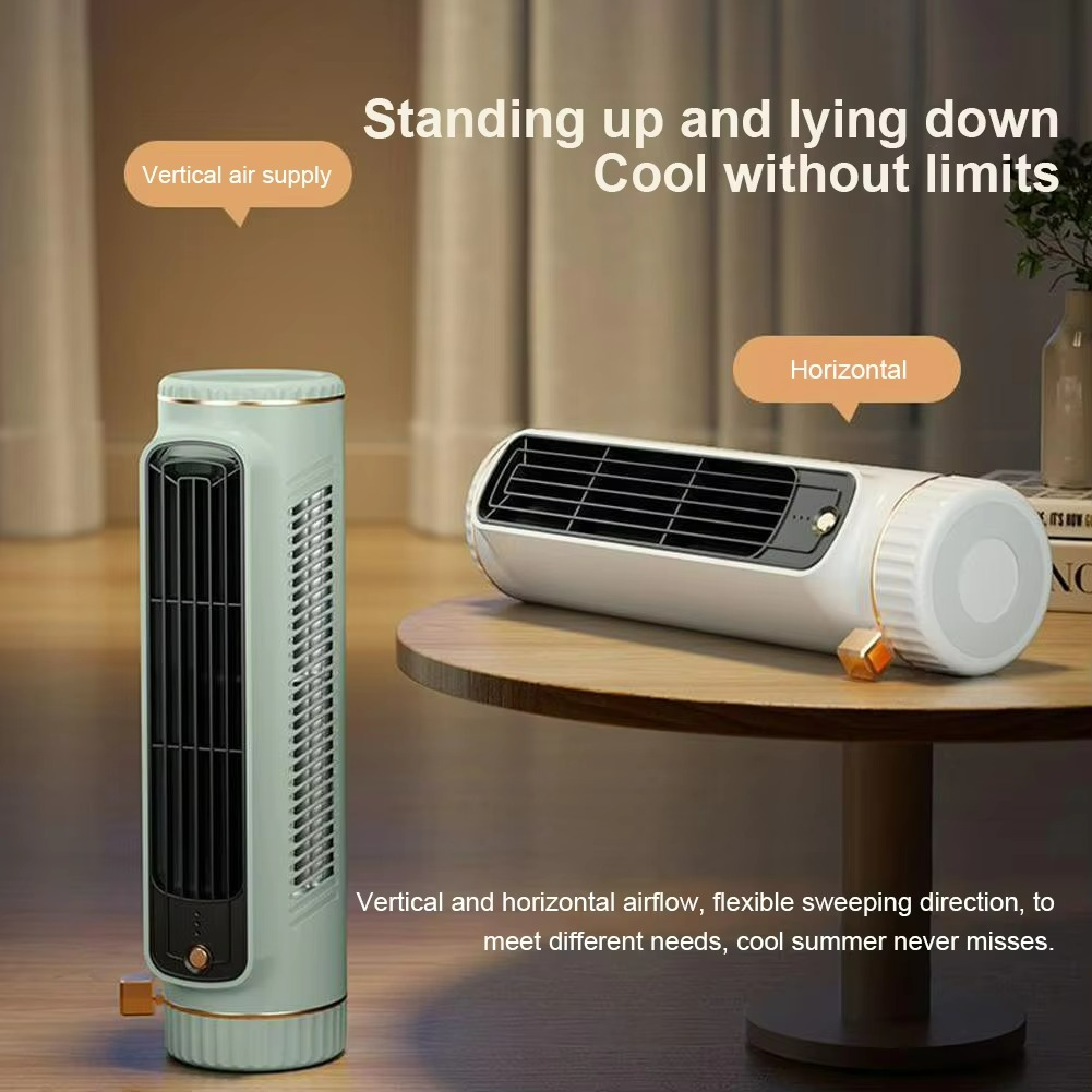 Portable Tower Fan  Bladeless USB Design with 360 Cooling - Product detail 4