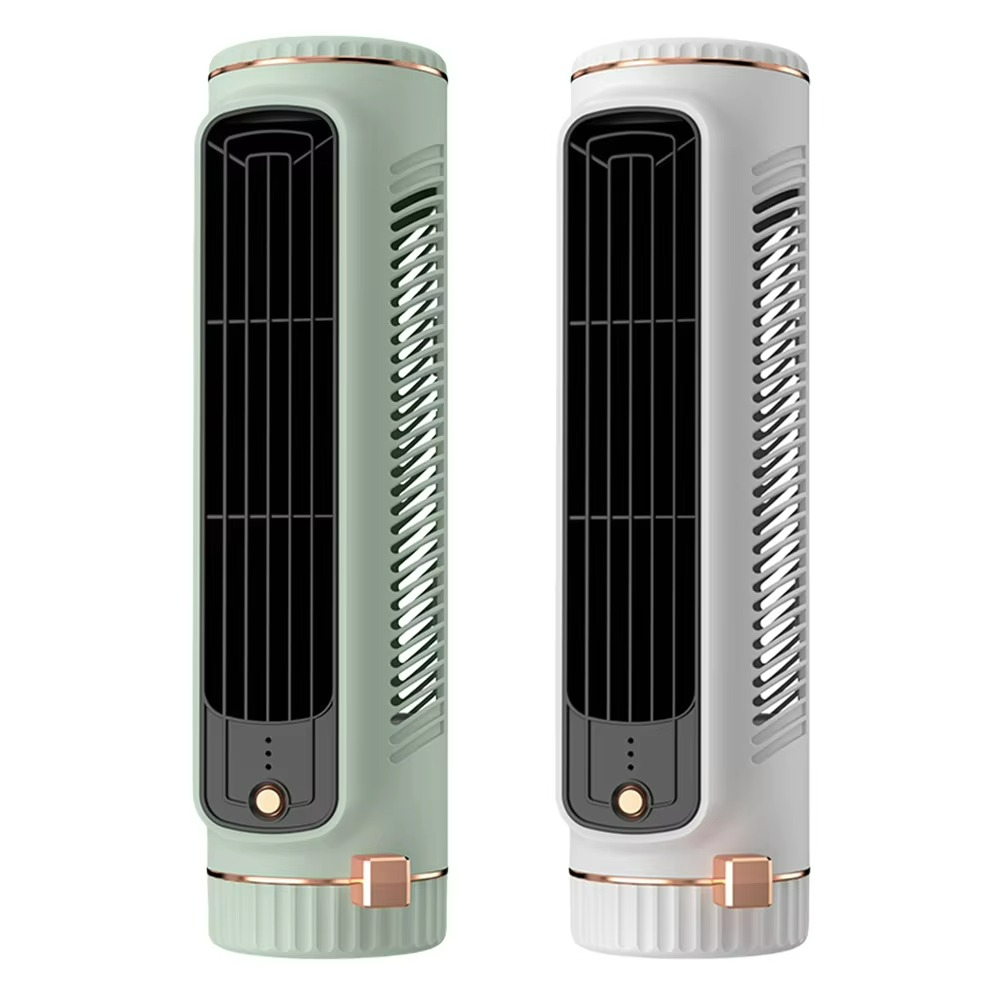 Portable Tower Fan  Bladeless USB Design with 360 Cooling - Product showcase