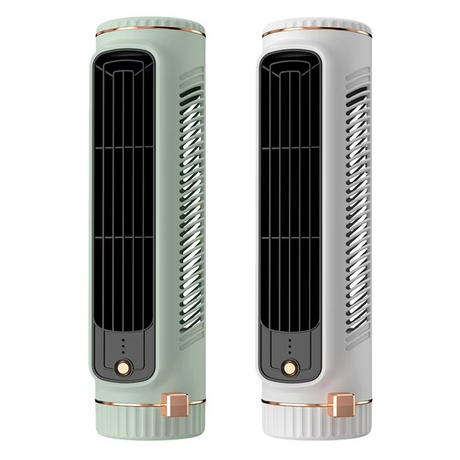 Portable Tower Fan  Bladeless USB Design with 360 Cooling - Product showcase