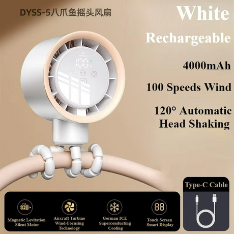 Smart Portable Fan  Digital Display  Ice Cooling Tech - Product detail 10
