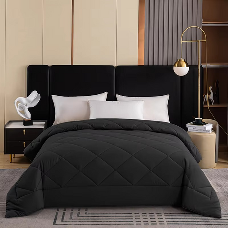 Quilted Comforter Set  Hotel Quality Down Alternative - Product example