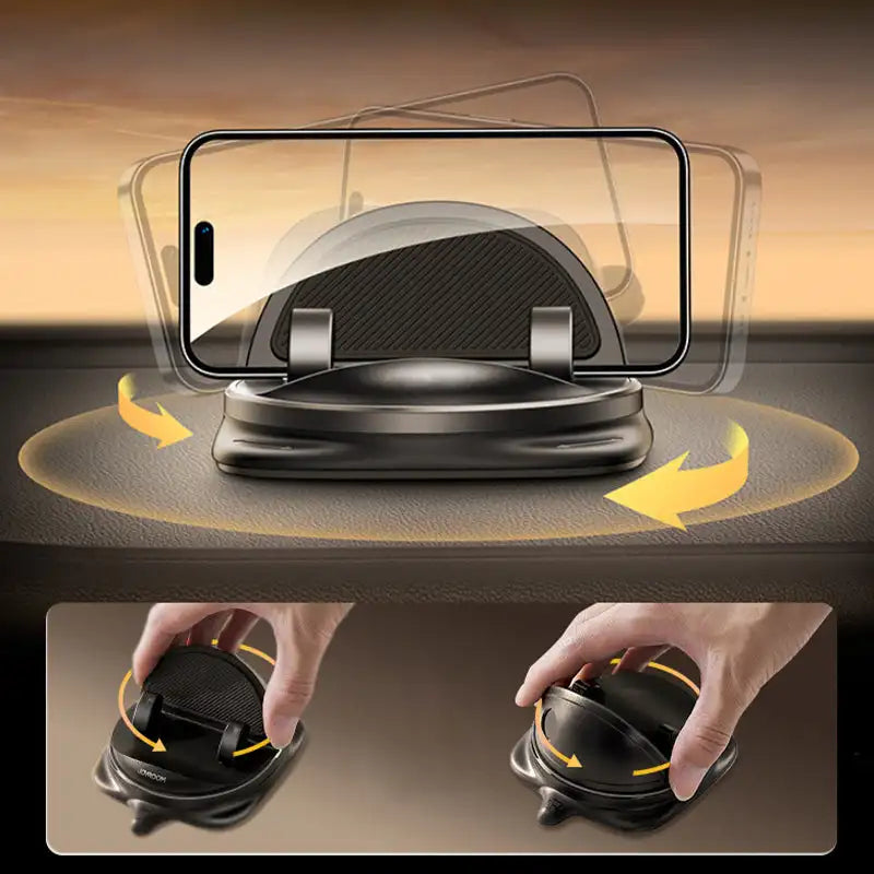 Car Phone Mount Dashboard  360 Rotating Universal Holder - Product example