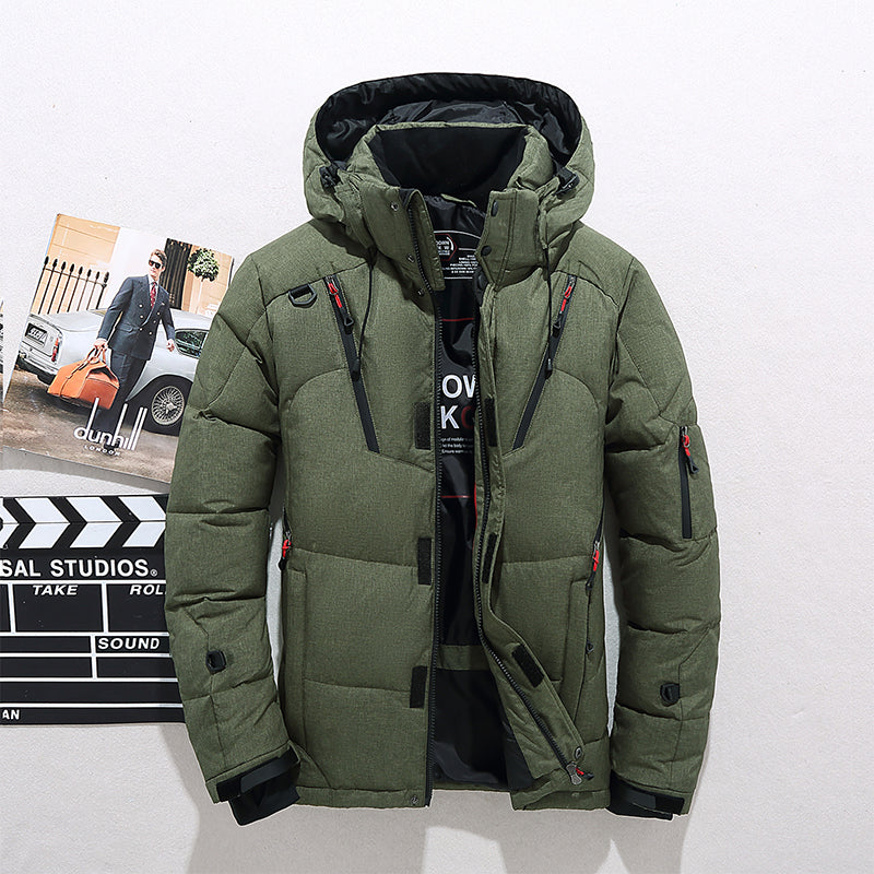 Winter Down Parka  Insulated Water-Resistant Design - Product detail 5
