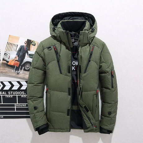 Winter Down Parka  Insulated Water-Resistant Design - Product detail 5