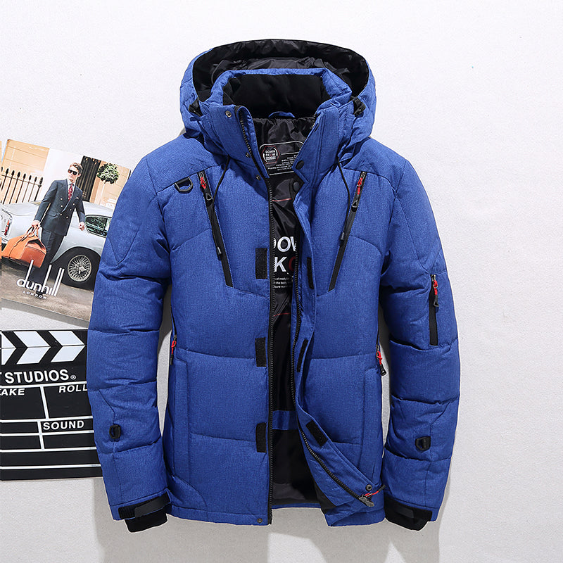 Winter Down Parka  Insulated Water-Resistant Design - Product showcase