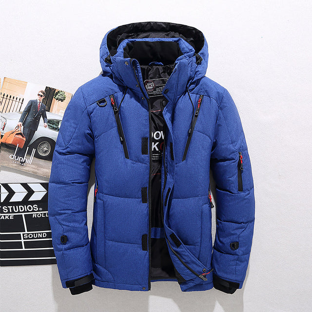 Winter Down Parka  Insulated Water-Resistant Design - Product showcase