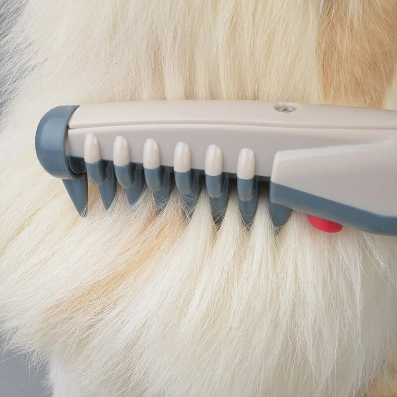 Pet Grooming Electric Scissors  Whisper-Quiet Professional Trimmer - Detailed view