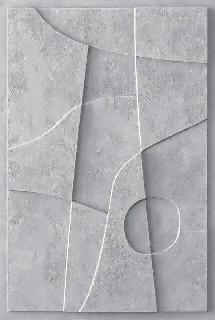 Abstract Wall Art  Minimalist 3D Geometric Canvas - Product detail 12