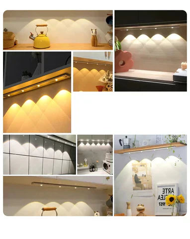 Motion Sensor LED Light  Smart Wireless Under Cabinet Lighting - Product detail 5