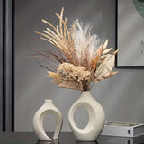 Modern Ceramic Vase  Minimalist Sculptural Design - Product detail 8