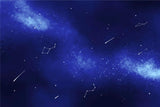 Galaxy Mural Wallpaper | Deep Blue Night Sky With Stars