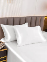 Mulberry Silk Pillowcase Set  Hidden Zipper Design - Product example
