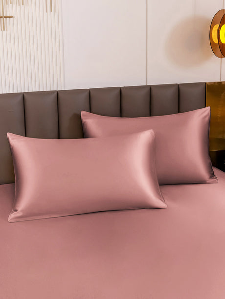 Mulberry Silk Pillowcase Set  30 Momme Premium Hidden Zipper Design - Product detail 11