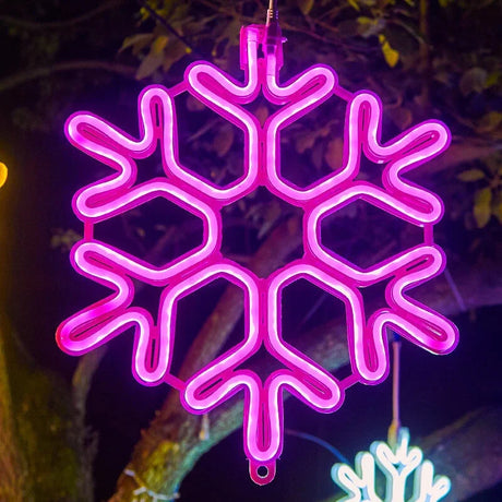 Snowflake LED String Lights  Outdoor Winter Holiday Decor - Product detail 12