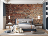 Brick Mural Wallpaper | Industrial Style Red Pattern