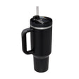 Insulated Travel Mug  Leopard Print Design with Handle  Straw - Product detail 5