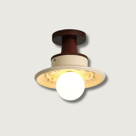 Modern Ceiling Light  Two-Tone Metal Design - Product showcase
