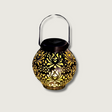 Solar Garden Lantern  Moroccan Pattern LED Light - Product showcase