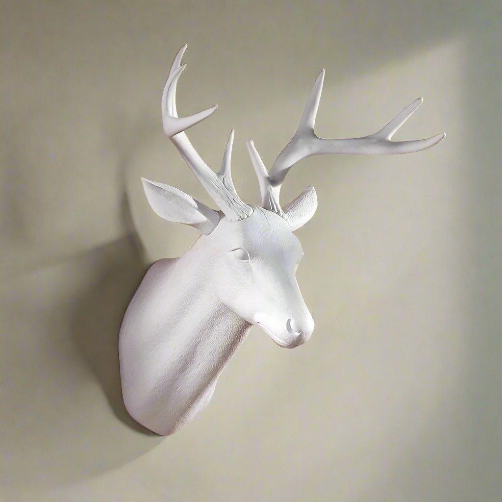 Nordic Deer Wall Decor  Matte Black Stag Head Design - Product detail 4