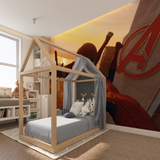 Superhero Mural Wallpaper | Spiderman and Avengers Design