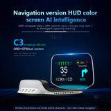 Smart Car HUD Display  GPS Navigation Projector With Speed Monitor - Product detail 4