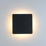 Modern LED Wall Light  Black Round Eclipse Design - Product detail 6