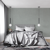 Minimalist Mural Wallpaper | Sage Grey Textured Design