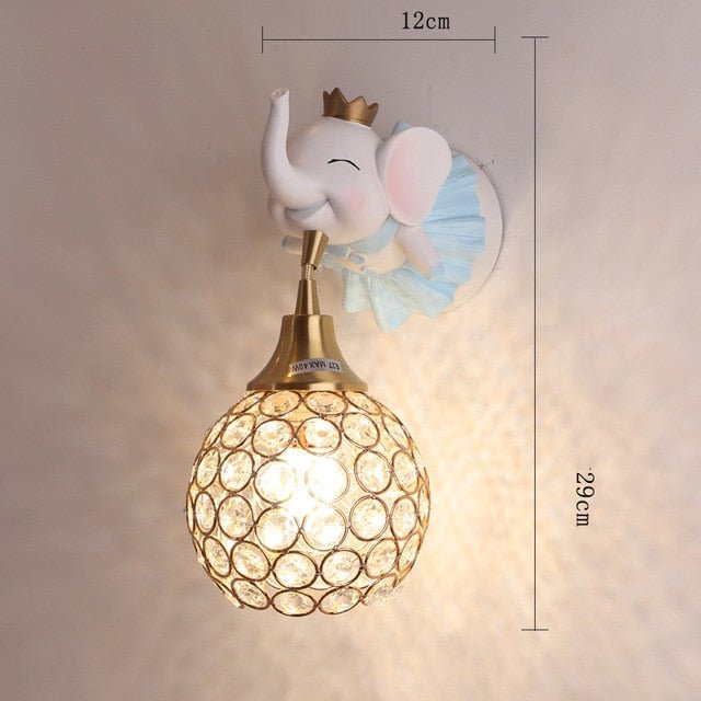 Crystal Ball Wall Sconce  Elephant Ballet Design - Product detail 5