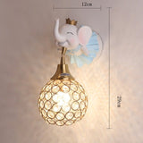 Crystal Ball Wall Sconce  Elephant Ballet Design - Product detail 5