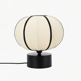 Modern Table Lamp  Spherical Fabric Shade Design - Product detail 13