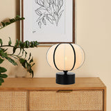 Modern Table Lamp  Spherical Fabric Shade Design - Product detail 7