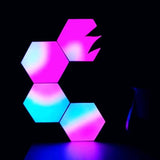 Modular Wall Light  Hexagonal LED Panel System - Product example