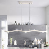 Modern LED Linear Pendant Light  Zigzag Aluminum Design - Product detail 7