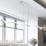 Modern LED Linear Pendant Light  Zigzag Aluminum Design - Product detail 8