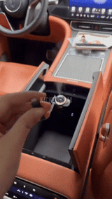 Smart Car Charger  LED Star Projector With Air Freshener - Detailed view