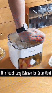 Modern Ice Cube Mold  One-Touch Release System - Detailed view