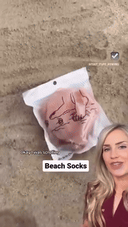 Water Sports Silicone Socks  Non-Slip Beach Protection - Detailed view