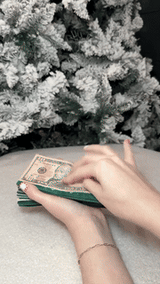Festive Pop Out Box  Red Oriental Money Gift Holder - Detailed view