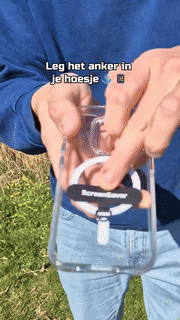Retractable Phone Security Holder  Anti-Theft Belt Clip Design - Detailed view