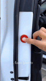 LED Car Door Safety Light  Magnetic Motion Sensor Warning System - Detailed view