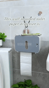 Smart Touchless Tissue Dispenser  Wall-Mount Automatic Paper Holder - Detailed view