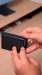 MagSafe Card Wallet  Smart Tracker Stand With RFID Protection - Detailed view