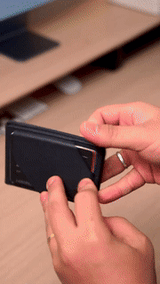 MagSafe Card Wallet  Smart Tracker Stand With RFID Protection - Detailed view